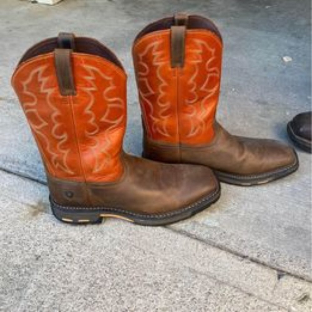 SIZE 14 D MEDIUM ARIAT BOOTS